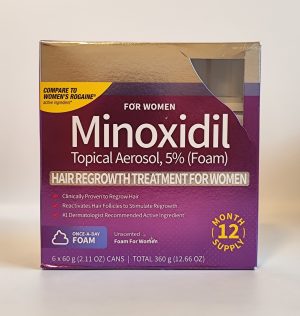 Kirkland Minoxidil 5% Foam for Women - 6 months